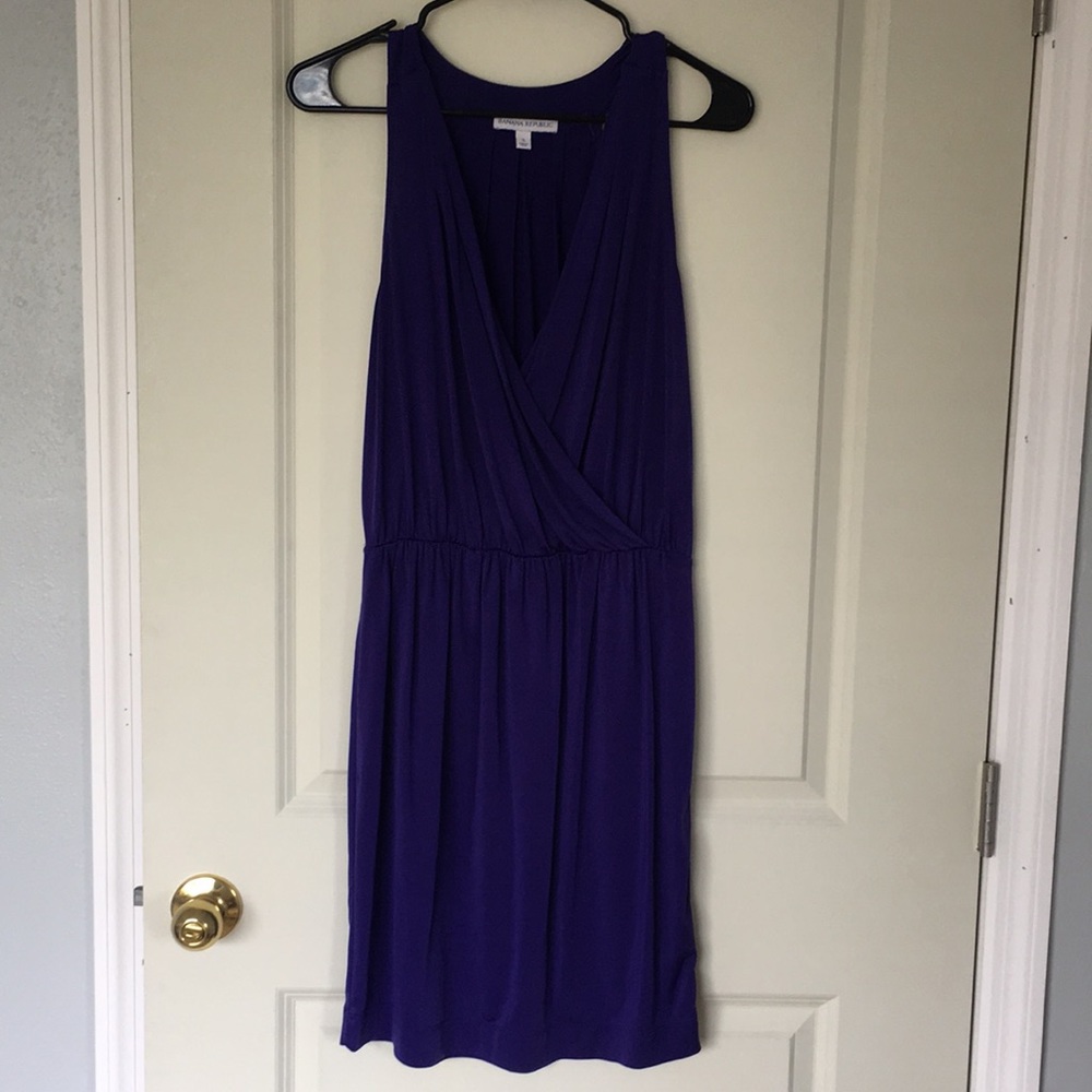 Purple dress